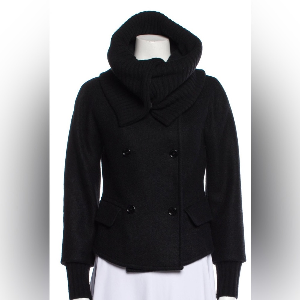 MaxMara Black Alpaca Jacket | Size 4 | Classic + Luxe